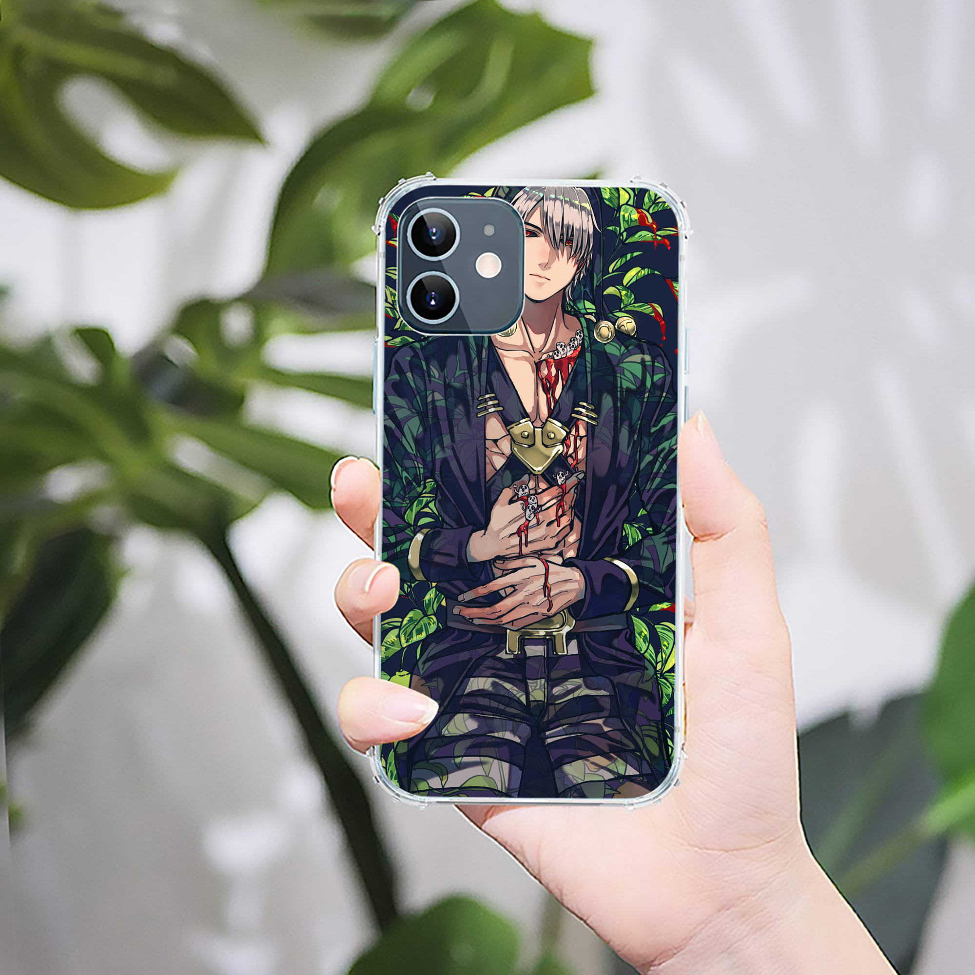 （画像用） ジョジョの奇妙な冒険 JoJo's Bizarre Adventure 【iPhone 12シリーズ対応】透明スマホケース（クリアソフトケース）